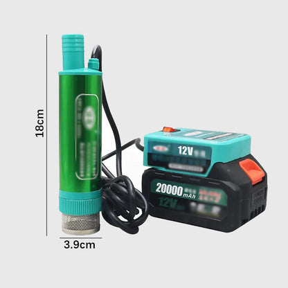 ⚡ 60% DE RÉDUCTION ! 🔋 Pompe d'Aspiration Portable Haute Puissance - Autonomie Longue, Idéale pour Liquides et Poussières 🧹📦