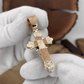 ✝️ ACHETEZ 2 - RECEVEZ 1 GRATUIT ! ⏳ Pendentif Saint Jésus Béni - Design Élégant en Acier Inoxydable, Symbole de Foi et de Protection, Idéal pour Cadeau 📿✨