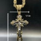 ✝️ ACHETEZ 2 - RECEVEZ 1 GRATUIT ! ⏳ Pendentif Saint Jésus Béni - Design Élégant en Acier Inoxydable, Symbole de Foi et de Protection, Idéal pour Cadeau 📿✨