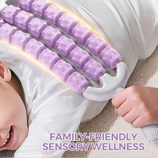 🧘‍♀️ 50% DE RÉDUCTION ! ✨Rouleau de Massage Multi-Rangées - Soulage Muscles et Améliore la Circulation 💆‍♂️📦
