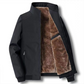 🧥 60% DE RÉDUCTION ! 💨 Veste Homme Zippée Anti-Froissement - Imperméable et Coupe-Vent, Confort Chaud pour Activités Extérieures Hivernales ❄️📦