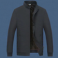 🧥 60% DE RÉDUCTION ! 💨 Veste Homme Zippée Anti-Froissement - Imperméable et Coupe-Vent, Confort Chaud pour Activités Extérieures Hivernales ❄️📦