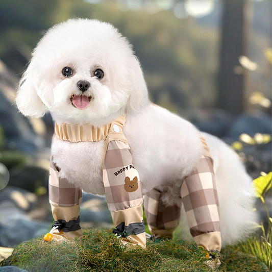 🐕 50% DE RÉDUCTION ! 🌿 Pantalon Anti-Poussière pour Chien - Protection Extérieure Respirante et Lavable, Taille Adjustable pour Randonnée/Jeu 📦✨