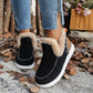 👢 60% DE RÉDUCTION ! ❄️ Bottes de Neige Femmes à Doublure Polaire - Semelle Antidérapante et Isolation Chaude pour Temps Glacial 🧊📦