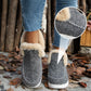 👢 60% DE RÉDUCTION ! ❄️ Bottes de Neige Femmes à Doublure Polaire - Semelle Antidérapante et Isolation Chaude pour Temps Glacial 🧊📦