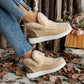 👢 60% DE RÉDUCTION ! ❄️ Bottes de Neige Femmes à Doublure Polaire - Semelle Antidérapante et Isolation Chaude pour Temps Glacial 🧊📦