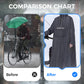 🛵 60% DE RÉDUCTION ! 🌧️ Veste Imperméable Scooter à Capuche - Protection contre la Pluie et le Vent, Pliable et Léger pour Trajets Urbains 🏍️📦