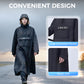 🛵 60% DE RÉDUCTION ! 🌧️ Veste Imperméable Scooter à Capuche - Protection contre la Pluie et le Vent, Pliable et Léger pour Trajets Urbains 🏍️📦
