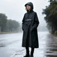 🛵 60% DE RÉDUCTION ! 🌧️ Veste Imperméable Scooter à Capuche - Protection contre la Pluie et le Vent, Pliable et Léger pour Trajets Urbains 🏍️📦