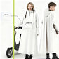 🛵 60% DE RÉDUCTION ! 🌧️ Veste Imperméable Scooter à Capuche - Protection contre la Pluie et le Vent, Pliable et Léger pour Trajets Urbains 🏍️📦