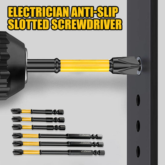 🔩 50% DE RÉDUCTION ! 🔌 Embout de Tournevis Cruciforme pour Électricien – Aimanté, Haute Précision & Manche Antidérapant ⚡