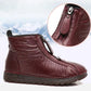 👢 60% DE RÉDUCTION ! ❄️ Bottines d‘Hiver Chaudes pour Femmes – Fermeture Éclair Facile, Semelle Antidérapante & Style Élégant ✨