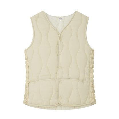 👚 69% DE RÉDUCTION ! ✨ Gilet Matelassé Ajusté Femme - Design Léger et Chaud, Parfait pour les Tenues d'Automne/Hiver 🍂📦