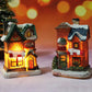 🎄 50% DE RÉDUCTION ! ✨ Miniature Maison de Noël LED - Décoration de Table Lumineuse avec Effet Neige, Ambiance Féerique pour les Fêtes 🏠📦