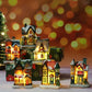 🎄 50% DE RÉDUCTION ! ✨ Miniature Maison de Noël LED - Décoration de Table Lumineuse avec Effet Neige, Ambiance Féerique pour les Fêtes 🏠📦