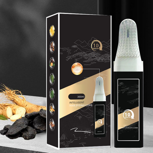 💇‍♀️ 50% DE RÉDUCTION! ✨ Peigne de Teinture de Cheveux Sûr et Portable – Facile à Utiliser 🌟