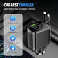 🚗 60% DE RÉDUCTION! ✨ Chargeur Rapide pour Voiture avec Éclairage d’Ambiance Ciel Étoilé – Moderne et Pratique 🌟