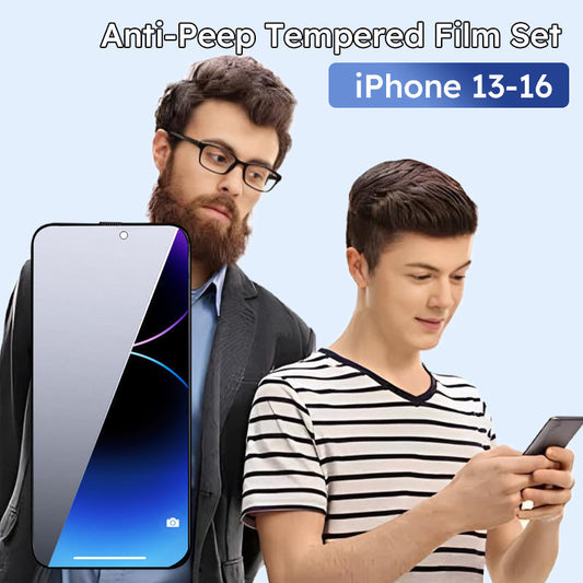 📱 50% DE RÉDUCTION 🕵️ Kit de films en verre trempé anti-espion multi-angles pour iPhone – Confidentialité maximale, protection contre les chocs & anti-traces – Facile à appliquer ✨