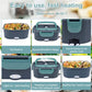 🍱 50% DE RÉDUCTION! ⚡ Ensemble Portable 2-en-1 pour Boîte à Lunch – Double Tension 60W, Chauffage Rapide & 7 Pièces (1,5L) Pour Repas Chauds Partout ✨