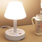 🛋️ 50% DE RÉDUCTION ! 💡 Lampe d‘Appoint avec Double Prise – Charge USB, Lumière Douce & Base Stable 🔌