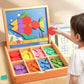 🧩 60% DE RÉDUCTION! ✨ PUZZLE MAGNÉTIQUE BOIS - 120 Pièces aux Couleurs Vives, Jeu Éducatif pour Développer la Créativité des Enfants 🎨👧
