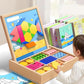 🧩 60% DE RÉDUCTION! ✨ PUZZLE MAGNÉTIQUE BOIS - 120 Pièces aux Couleurs Vives, Jeu Éducatif pour Développer la Créativité des Enfants 🎨👧