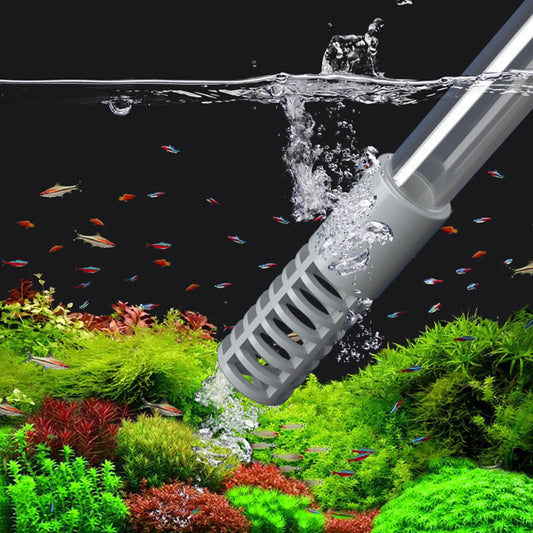 💦 50% DE RÉDUCTION! ✨ Aspirateur à Siphon pour Aquarium - Nettoyage de Gravier avec Contrôle du Débit et Tuyau de 2 Mètres pour Réservoirs d'Eau Douce 🐠🌿
