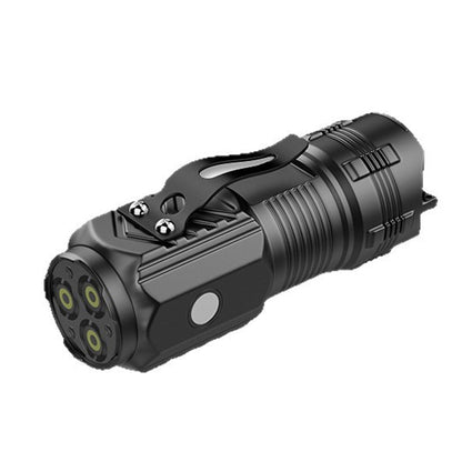 🔦 DERNIER JOUR - ACHETEZ 1 OFFREZ 1! ✨ Mini Lampe Torche 3 Yeux Super Puissante - Zoom Réglable et Design Compact pour Camping et Urgences 🏕️⚡