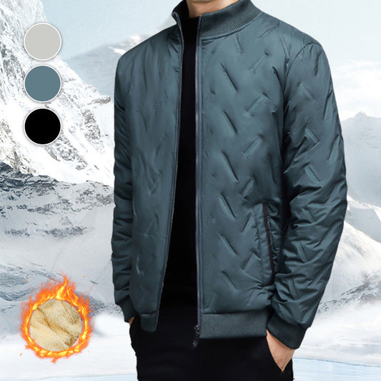 🧥 60% OFF CADEAU CHALEUR! ✨ Veste Hiver Homme Chaude - Col Montant Isotherme avec Design Moderne pour Look Décontracté et Protection Maximale ❄️🎁