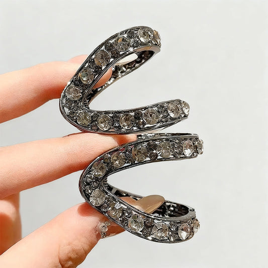 🌸 ACHETEZ 1 OFFREZ 1! ✨ Barrette en V pour Queue de Cheval - Design Ergonomique Anti-Traction pour une Coiffure Élégante et Confortable 👱‍♀️💫