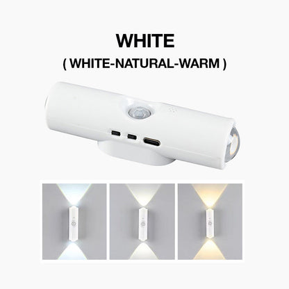 💡 50% DE RÉDUCTION! 🌈 Veilleuse RGB magnétique – Capteur de mouvement & ambiance ✨