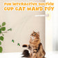 🐱 50% DE RÉDUCTION! 🎣 Jouet Interactif pour Chat avec Ventouse – Rotation 360° & double mode automatique – Stimule l'instinct de chasse et divertit votre félin ✨