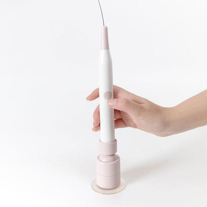 🐱 50% DE RÉDUCTION! 🎣 Jouet Interactif pour Chat avec Ventouse – Rotation 360° & double mode automatique – Stimule l'instinct de chasse et divertit votre félin ✨