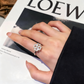 🍀 50% DE RÉDUCTION ! 💍 Bague Rotative en Forme de Trèfle – Ouverte & Réglable, Design Unique & Port Chanceux ✨