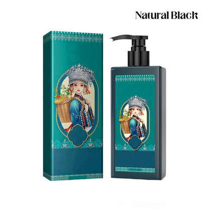 🌿 ACHETEZ 2, OBТENEZ 1 GRATUIT! ✨ Colorant Capillaire Végétal pour Cheveux Blancs - Formule Douce Enrichie en Extrais Naturels pour une Couleur Éclatante et Soigneuse 💆‍♀️🌟