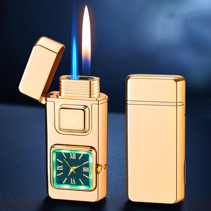 🕒 68% DE RÉDUCTION VENTE FLASH! ✨ Briquet Multifonction avec Montre Intégrée - Double Fonctionnalité avec Design Élégant et Portable 🔥⌚