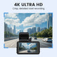 🚗 60% de Réduction! 📹 Dashcam 4K Ultra HD – Vision Nocturne, Enregistrement Clair & Sécurité de Conduite 🔒