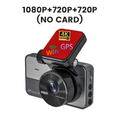 🚗 60% de Réduction! 📹 Dashcam 4K Ultra HD – Vision Nocturne, Enregistrement Clair & Sécurité de Conduite 🔒