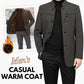 🧥 60% DE RÉDUCTION MAINTENANT ! ❄️ Manteau Chaud Décontracté pour Homme – Tissu Doublé Polaire, Coupe Moderne & Protection contre le Vent 🔥