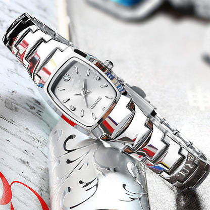 ⌚ 60% DE RÉDUCTION! ✨ Montre Élégante Étanche pour Femme - Cadre Diamanté & Verre Saphir Résistant aux Rayures pour un Style Luxueux 💎🌟