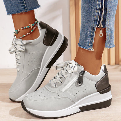 👟✨ Baskets à plateforme décontractées pour femmes – 60 % DE RÉDUCTION ! 💥