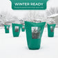 🌱 50% DE RÉDUCTION! ❄️ Housse d'hiver pour plantes – Fermeture éclair & cordon de serrage ✨