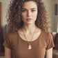 ✝️ 50% DE RÉDUCTION! ✨ Collier pendentif tête de Jésus – Élégant & intemporel ✨