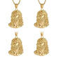 ✝️ 50% DE RÉDUCTION! ✨ Collier pendentif tête de Jésus – Élégant & intemporel ✨