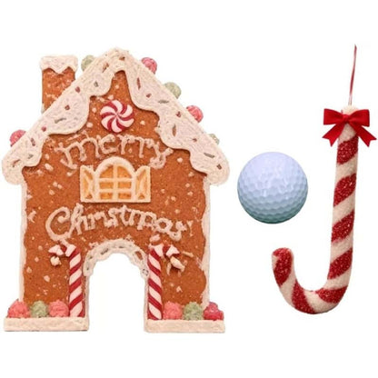 🍪 50% OFF NOW! ✨ Gingerbread Golf Set - Festive Holiday Game with 2 Putters & 6 Holes for Family Christmas Fun! 🎄🏌️‍♂️