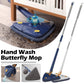 🧹 50% de réduction! 🌀 Mop de Nettoyage Rotatif 360° – Réglable, Lave & Essore en un geste & Manche Télescopique 💦
