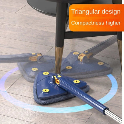 🧹 50% de réduction! 🌀 Mop de Nettoyage Rotatif 360° – Réglable, Lave & Essore en un geste & Manche Télescopique 💦