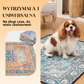 🐾 60% DE RÉDUCTION! 🎄 Natte pour Animal de Compagnie Style Bohème – Lavable, Antidérapante & Confortable 🛋️