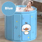 🛁 60% DE RÉDUCTION MAINTENANT ! 🦁 Baignoire Portable Pliable pour Enfant – Motifs Animaux, Coussin Moelleux & PVC Ultra-Résistant ⚡
