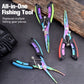 🎣 50% DE RÉDUCTION! ✨ Pince de Pêche Multifonction en Acier Inoxydable avec Étui – Pratique et Durable 🌟